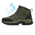 SkyPilot army green waterproof hiking boots for men and women professional gear - 36 / Army Green