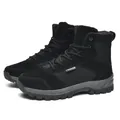 Botas de combate militares negras para exteriores con malla transpirable y suela antideslizante - 36 / Negro
