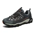 Scarpe da trekking in mesh traspirante grigio scuro con suola antiscivolo professionale - 38 / Grigio scuro