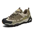 Scarpe da trekking in mesh traspirante per uomo e donna con suola antiscivolo - 38 / Cachi