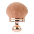 Large mushroom head makeup brush with rose gold handle for loose powder - Large Loose Powder Brush (Rose Gold) / Rose Gold