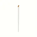 Ultra-thin angled eyeliner brush with white handle for precise makeup application - Porcelain White 181 Eyeliner Brush