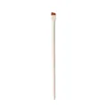Professional fine angled eyeliner brush with ivory white handle for precise makeup - Porcelain White Small Blade