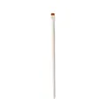 Professional porcelain white ultra-thin slanted blade eyeliner and eyebrow brush - Porcelain White Flat Head Blade