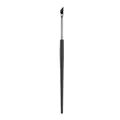 Professional precision angled blade eyeliner and eyebrow makeup brush with sleek black handle - Angled Eyeliner Brush