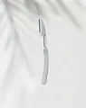 Maquinilla de cejas blanca plegable y compacta para depilación facial precisa - Blanco