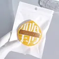 Yellow XL marshmallow air cushion powder puff in individual bag - Yellow (Size XL) / Bag Packaging