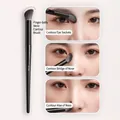 Professional angled fingertip nose contour brush, A-105 makeup tool for precise shading - Finger Tip Nose Shadow Brush (A-105)
