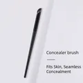 Professional angled concealer brush for seamless liquid and cream makeup application - Finger Tip Concealer Brush (A-105)