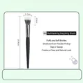 Large duo-fiber stippling brush for blush and highlighter with 19.4cm handle - Large Stippling Brush (Synthetic)