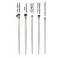 Kit de 5 pinceaux de maquillage professionnel pour les yeux avec pinceaux eye-liner - Collection de 5 Sans Trousse