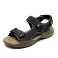 Heren outdoor wandelsandalen met antislipzool en verstelbare klittenbandsluitingen. - 40 / donkergrijs