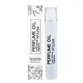 Romantisches holziges Rosen-Parfümöl 10ml Rollerball-Flasche mit Blumenverpackung. - 10ml