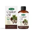 Aceite de ricino HOYGI 100ml prensado en frío para cabello y piel con caja de embalaje blanca - 100ml