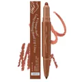 Crayon à lèvres double embout Zephoco rouge-orange avec texture lisse de précision - Rouge Orangé