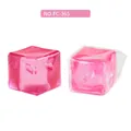Pink 5.5cm maltose ice cube squishy toy, soft slow-rebound cube for stress relief toy - Cube Style (FC-365) / Bagged (1 Piece) / Pink