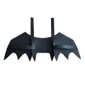 Disfraz de alas de murciélago de fieltro negro ajustable para gatos y perros pequeños - S / Negro