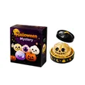 Halloween mystery squishy toy set with glitter pumpkin and spooky dumpling designs - Skeleton Boy (SKU00041863) / 5.50cm / Gold