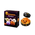 Halloween mystery box squishy toy set featuring a pumpkin themed slow rebound bun - Pumpkin (SKU00041866) / 5.50cm / Orange