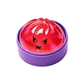 Giocattolo antistress a forma di panino di Halloween in pectina rossa con contenitore - 1 Pezzo / Rosso