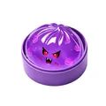 Giocattolo antistress a forma di panino di Halloween viola con viso di mostro carino - 1 Pezzo / Viola