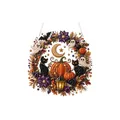 Kit de suspension DIY diamond art Halloween avec citrouille et chat noir pour décor - Citrouille Fantôme / 1 Pièce