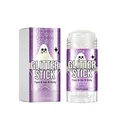 Stick di glitter bianchi per viso e corpo Halloween, confezione viola scintillante - 16.00g / Bianco Lucido