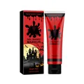 Maquillage rouge vif Halloween pour visage et corps avec décor de château 100g - Sachet de 100g / Rouge Pur