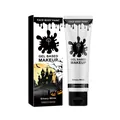 Gel de peinture corporelle et faciale blanc argenté pour Halloween avec boîte à thème - 100.00g / Argent