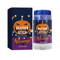 Stick glitter blu Halloween per viso capelli e corpo con scatola di zucca festiva - 15.00g