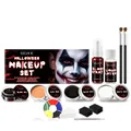 Kit de Maquillaje de Efectos Especiales EELHOE con Sangre Falsa y Látex Líquido - Kit de Maquillaje Halloween