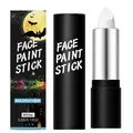 Professional white face paint stick for Halloween makeup, cosplay, and party events. - 3.5g / White
