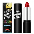 Vibrant red face paint stick for Halloween and party costume makeup details - 3.5g / Red
