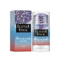 Stick glitter rosso bianco e blu per viso capelli e corpo trucco Star Series shimmer - 16.00g / Rosso Bianco Blu Misto