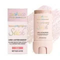 Stick enlumineur de maquillage rose Zephoco pour un éclat frais et longue tenue - 5g / Rose
