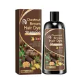 Natürliches 100ml Kastanienbraunes Haarfärbe-Shampoo mit 3-in-1-Formel für Farbe und Pflege - Kastanienbraun