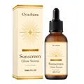 Sérum facial OceAura Sunscreen Glow 30ml, hidratante para protección y luminosidad de piel - 30ml