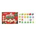 Mystery Dumpling Christmas Advent Calendar with 24 stress-relief squeeze toys for holiday fun - 24 Surprise Grids Style / 24 Pcs Set