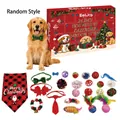 EelJoy 24-daagse honden adventskalender inclusief feestelijk speelgoed en huisdieraccessoires - Set 1
