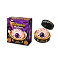 Halloween eyeball squishy toy in a cute steamed bun shape with its purple mystery box - 1 Piece / Bloodshot Eyeball Expression