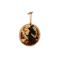 Handmade Halloween DIY witch diamond painting pendant with pumpkins for home decor - Style 2 (Witch and Pumpkin) / 1 Piece