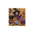 Niedliches Hexe DIY Perlen Diamant Kunst Malerei Set für Halloween Atmosphäre Dekoration - Magische Hexe / 1 Stück