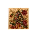 Festive Christmas pearl art DIY painting kit featuring tree and gift box motifs - Five-Star Christmas Tree (SKU00047026) / 1 Piece