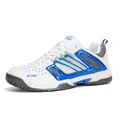 Chaussures de tennis respirantes blanc et bleu avec logo de la marque XPD sport - 36 / Blanc Bleu