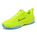 Chaussures de tennis professionnelles vert fluo avec maille respirante - 38 / Vert Fluorescent (2501)