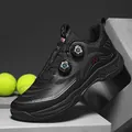 Chaussures de badminton noires professionnelles à double boucle pour l'entraînement. - 38 / Noir