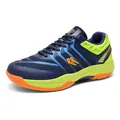 Professional breathable badminton shoes for men and women with shock-absorbing sole - 36 / Dark Blue