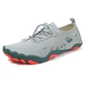 Scarpe da scoglio traspiranti ad asciugatura rapida per mare e spiaggia grigie - 35 / Verde Matcha (1730)