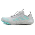 Rutschfeste Outdoor-Watschuhe in Grau und Cyan für Strand- und Schwimmaktivitäten - 36 / 802 Serie (802) / Grau
