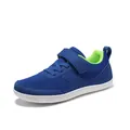 Blue and lime green breathable children's outdoor sports shoes with wide-toe design - 25 / Casual Sneakers (2503) / Sapphire Blue